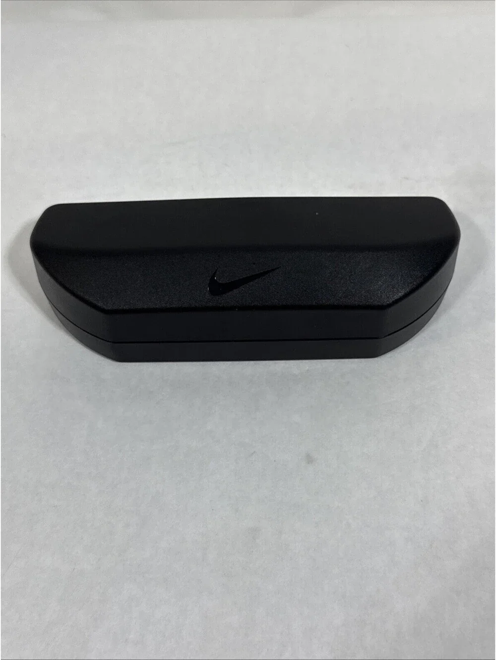 Nike Black Hard Shell Sunglasses Eyeglasses Case Swoosh Logo Recycled MD